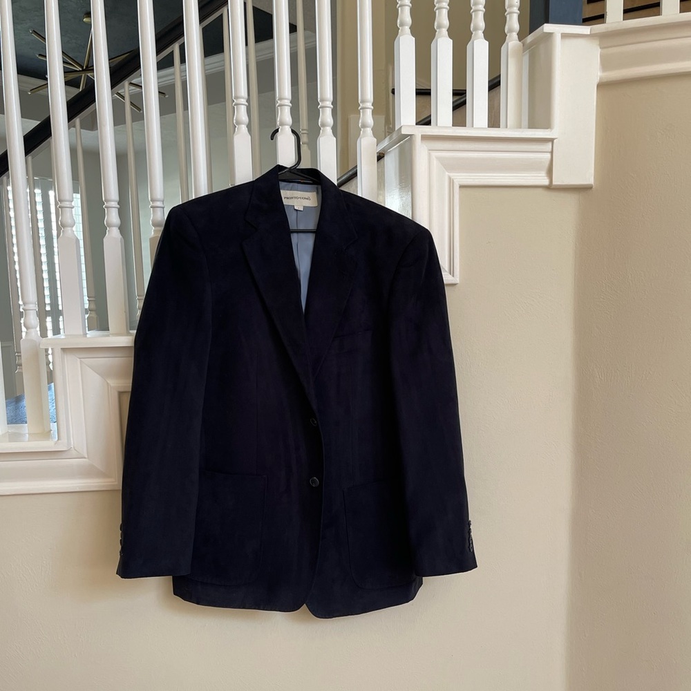 New with tags! Pronto Uomo men’s dark blue jacket